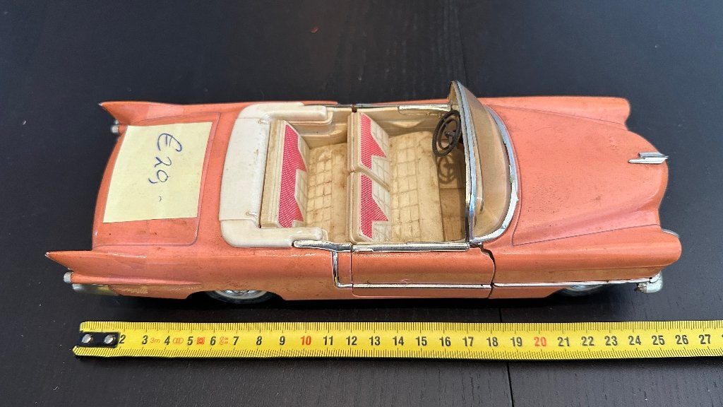 Cadillac Eldorado 1955, merk Solido, made in France (26 cm), Hobby en Vrije tijd, Modelauto's | 1:18, Gebruikt, Auto, Solido, Ophalen of Verzenden