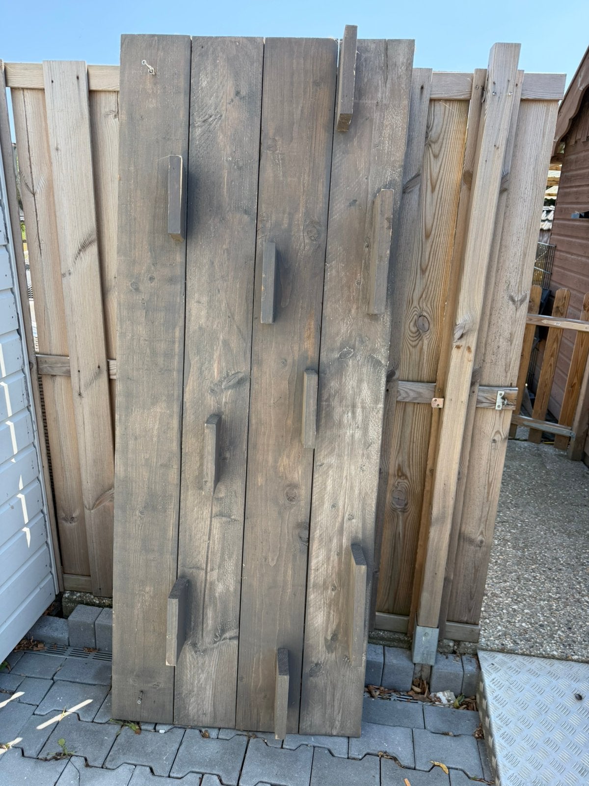 Wandbord groot, Ophalen, Gebruikt