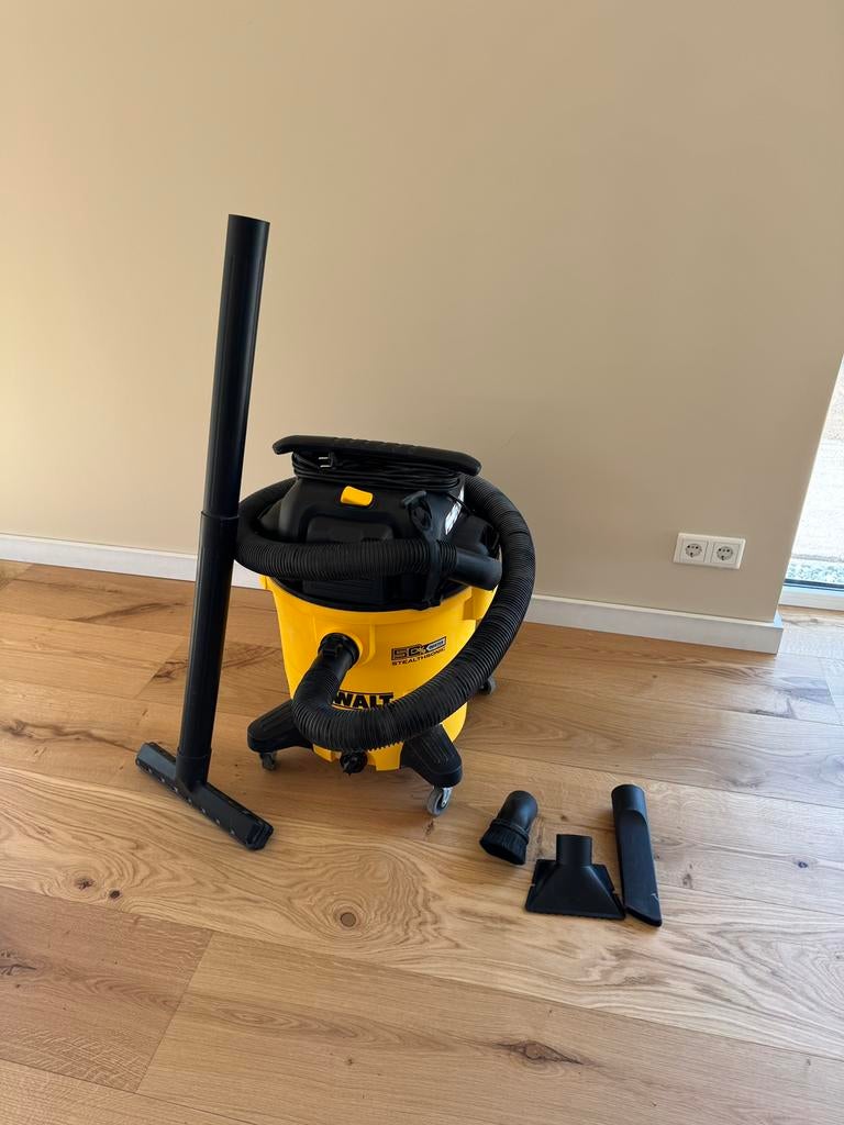Dewalt Bouwstofzuiger, droog&nat, Witgoed en Apparatuur, Ophalen, Zo goed als nieuw