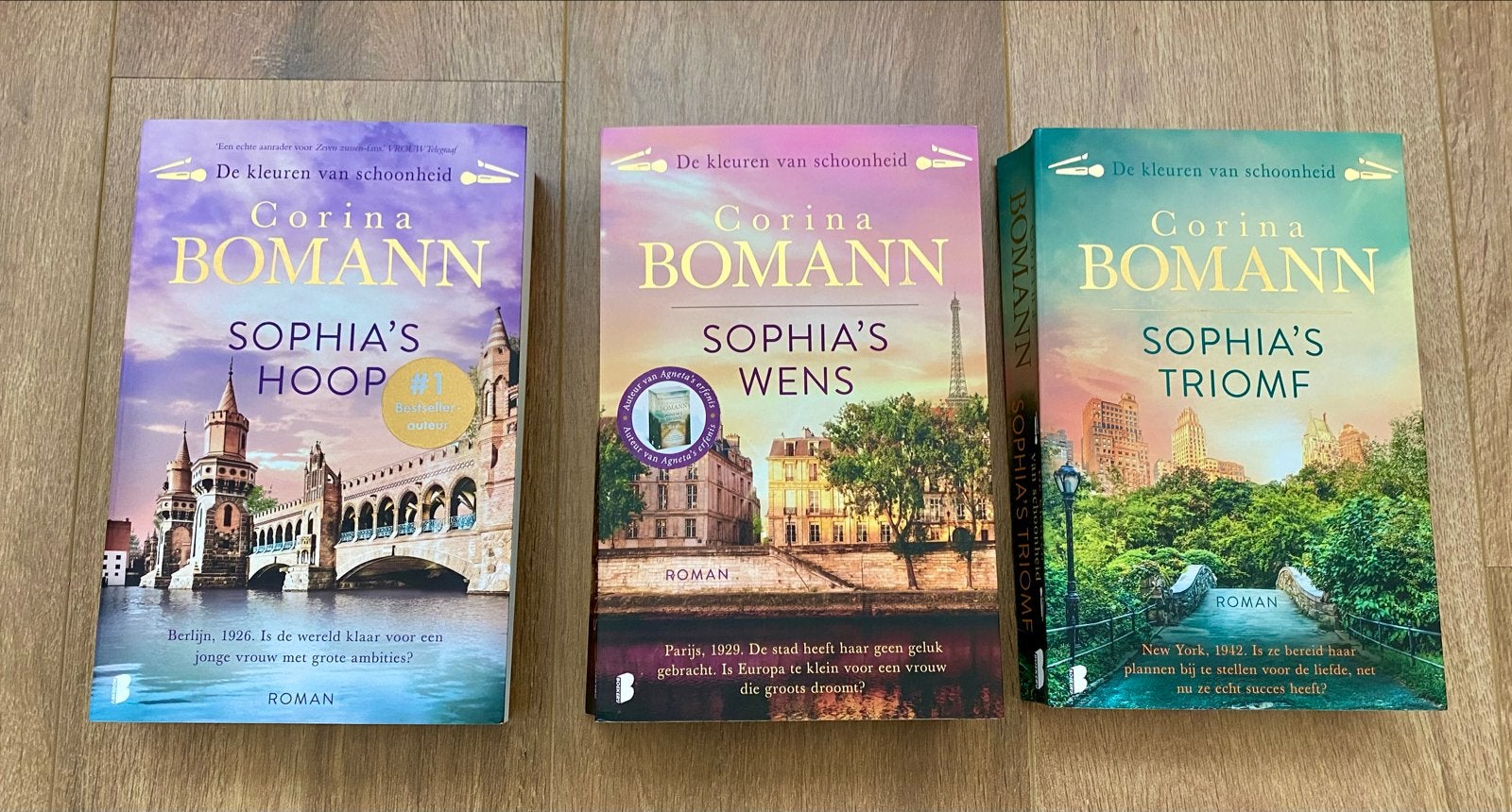 Corina Bomann - De kleuren van schoonheid (3 boeken), Boeken, Ophalen of Verzenden, Zo goed als nieuw