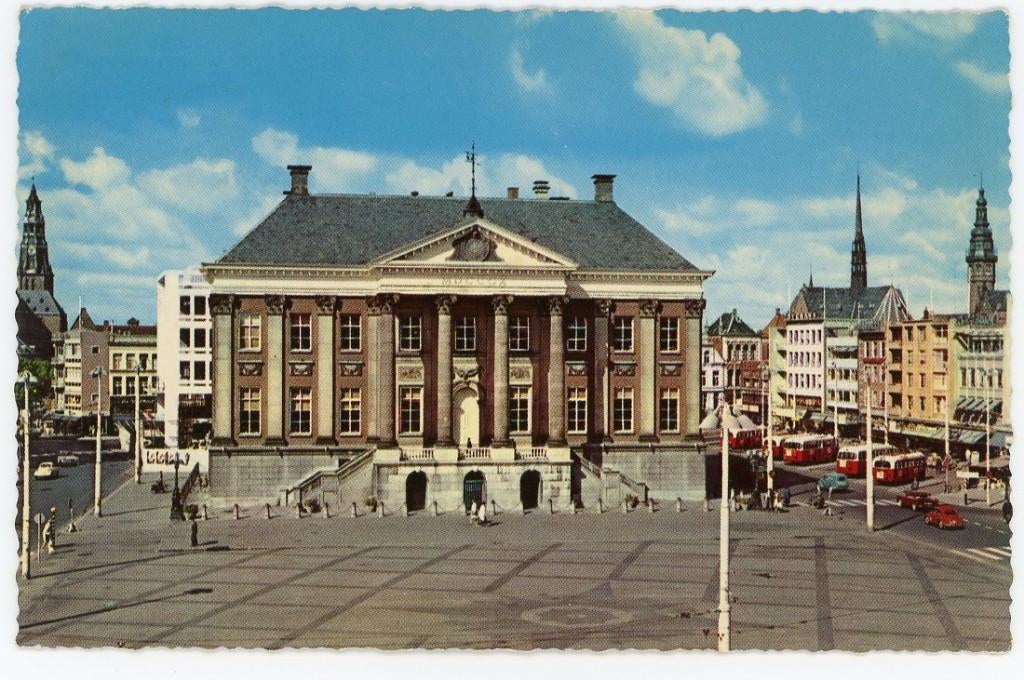 Groningen, Verzenden, 1940 tot 1960, Gelopen, Groningen