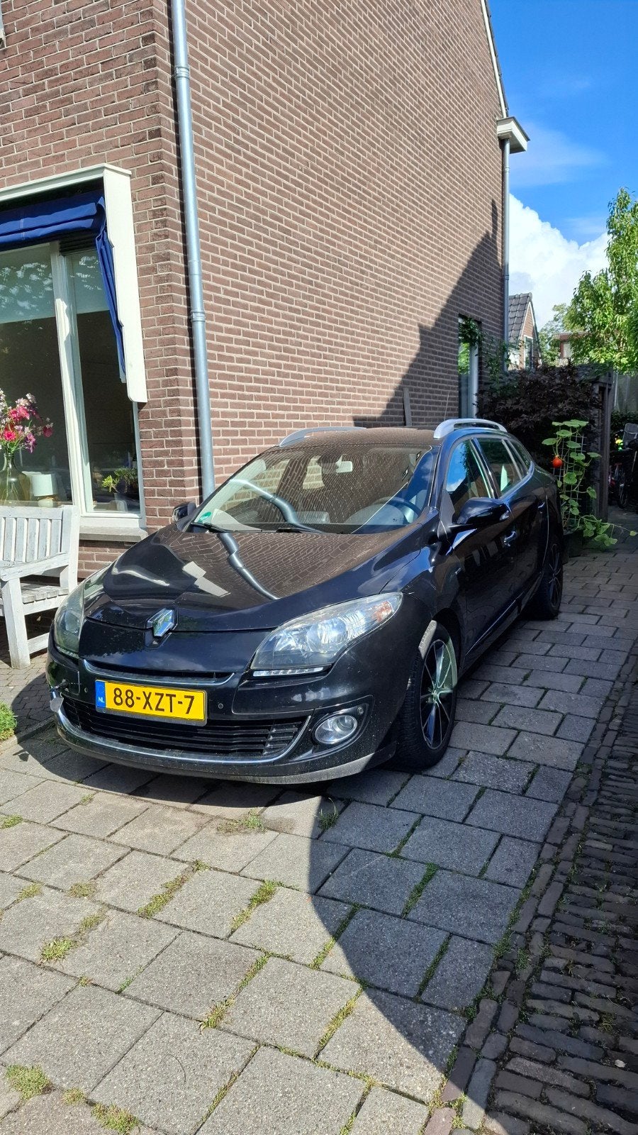 Renault Mégane 1.2 TCe 115pk, kapotte zuiger., Auto's, Voorwielaandrijving, 4 cilinders, Zwart, Origineel Nederlands