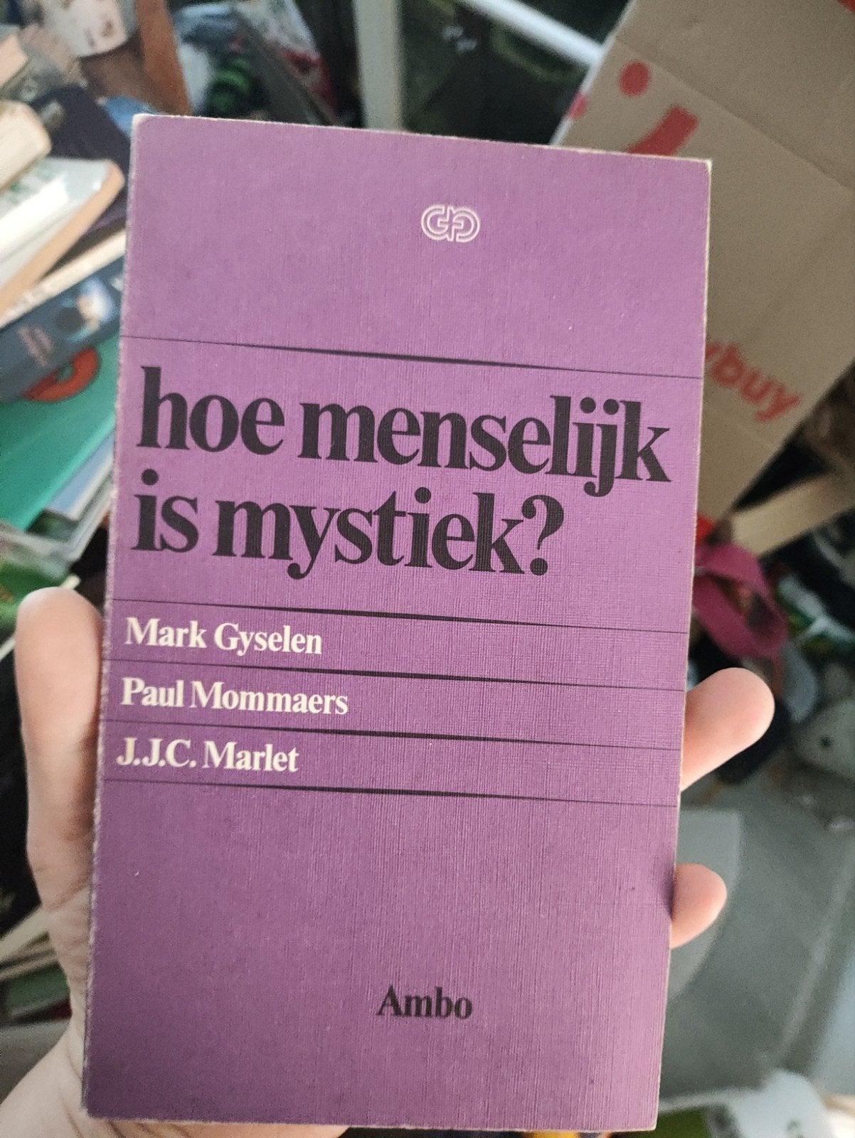 Hoe menselijk is mystiek? Gyselen, Mommaers, Marlet, Ophalen of Verzenden, Gelezen, Overige onderwerpen