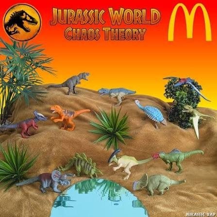 3 McDonald's Jurassic World Chaos Theory Minifiguren, Ophalen of Verzenden, Nieuw