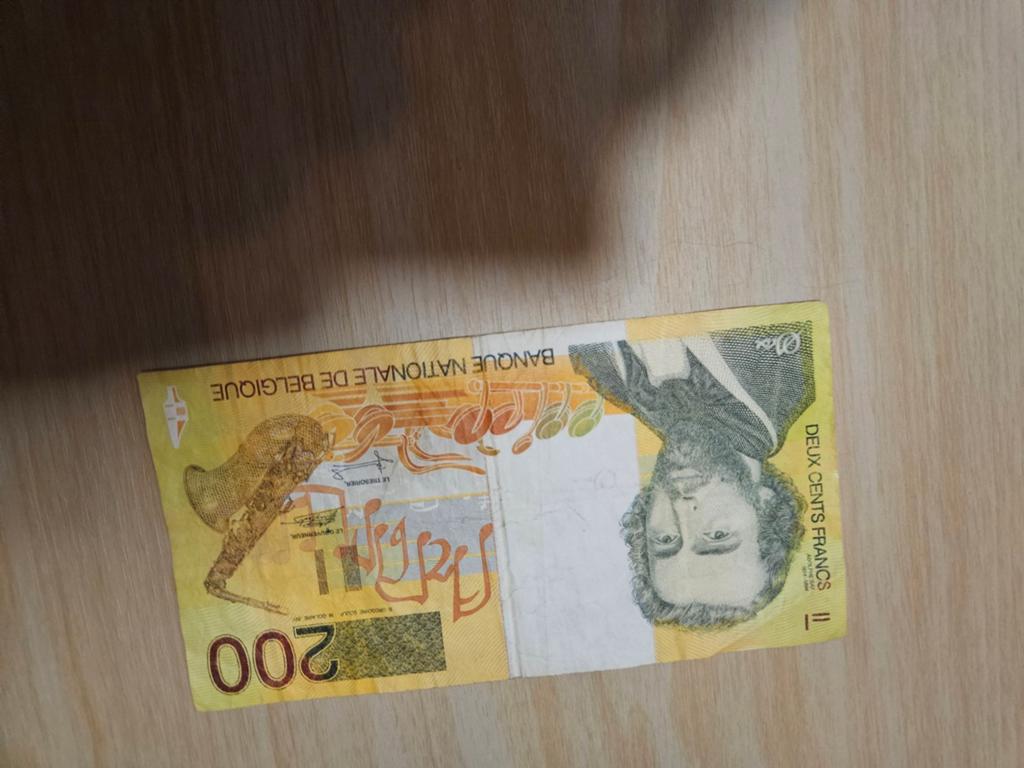 200 Belgische Franken biljet (oud geld), Ophalen of Verzenden, Los biljet