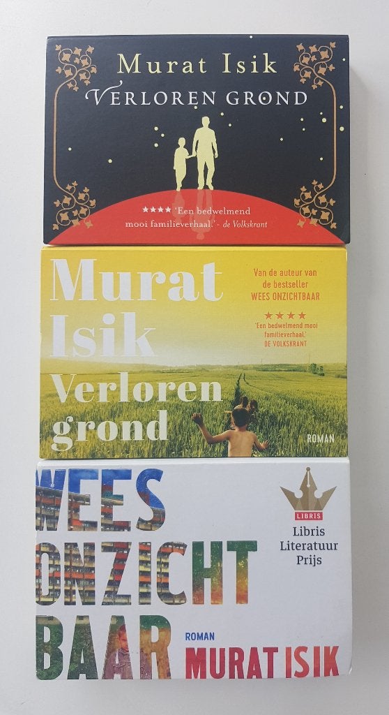 3x Dwarsligger Murat Isik: Wees Onzichtbaar, Verloren Grond, Boeken, Ophalen of Verzenden, Murat Isik, Nederland