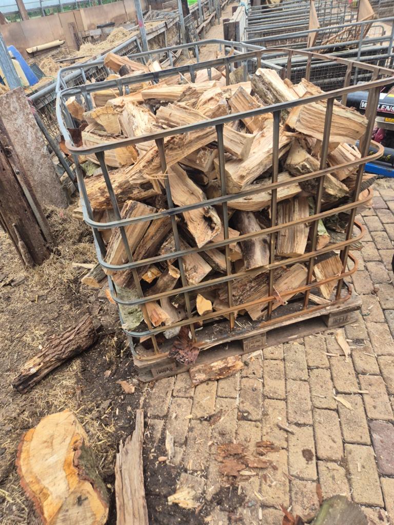 Droog brandhout/haardhout, Minder dan 3 m³, Ophalen of Verzenden, Overige houtsoorten, Blokken