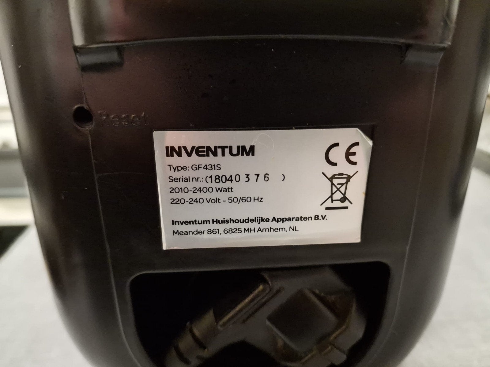 frituurpan, 2 tot 3 liter, Ophalen, Gebruikt, Uitneembare binnenpan