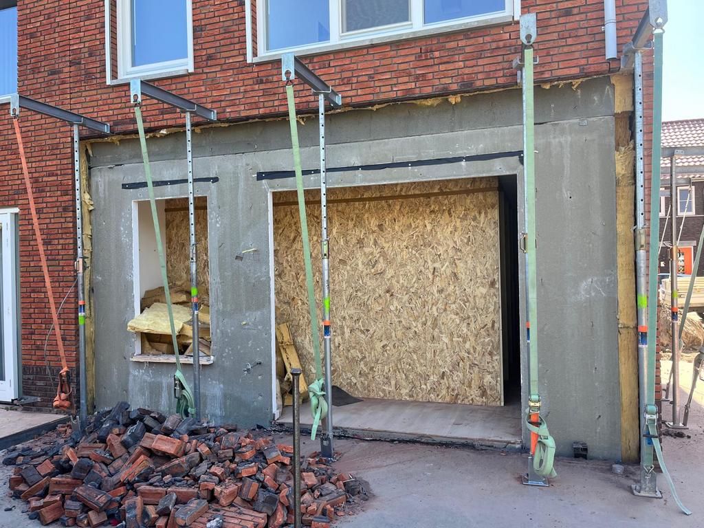 Ideale Stut alone / stand alone / geveldragers, Ophalen, Zo goed als nieuw, Overige typen, Minder dan 2 meter