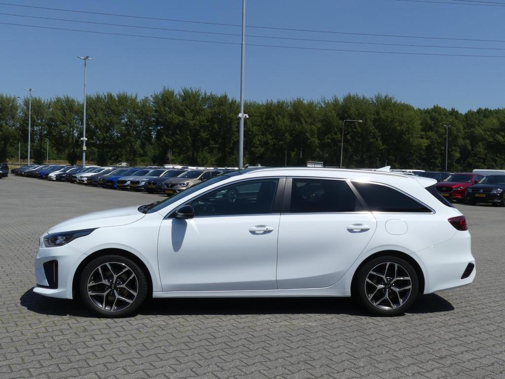 Kia Ceed Sportswagon 1.0 T-GDi GT-Line / Schuif - kanteldak, Voorwielaandrijving, Lichtsensor, Gebruikt, Wit