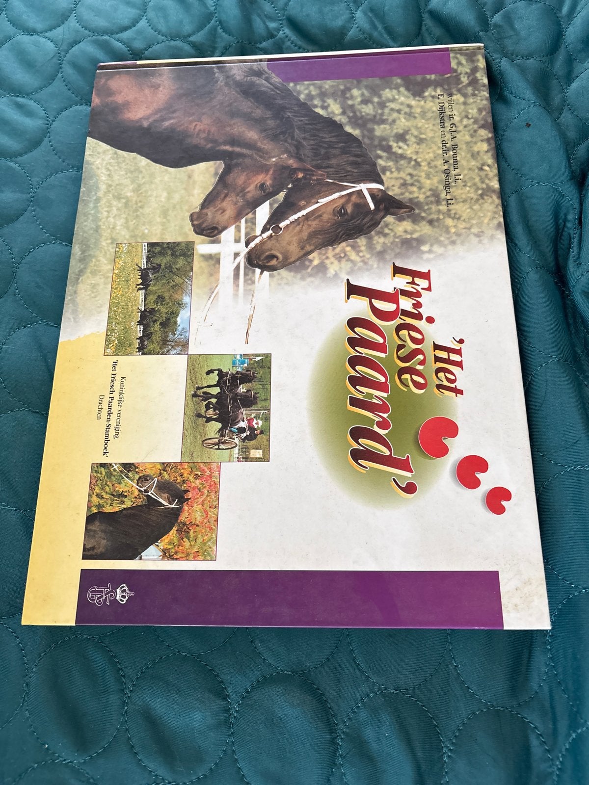 Het Friese Paard - Boek over het Friese Paarden-Stamboek, Ophalen of Verzenden, Gelezen, Paarden of Pony's
