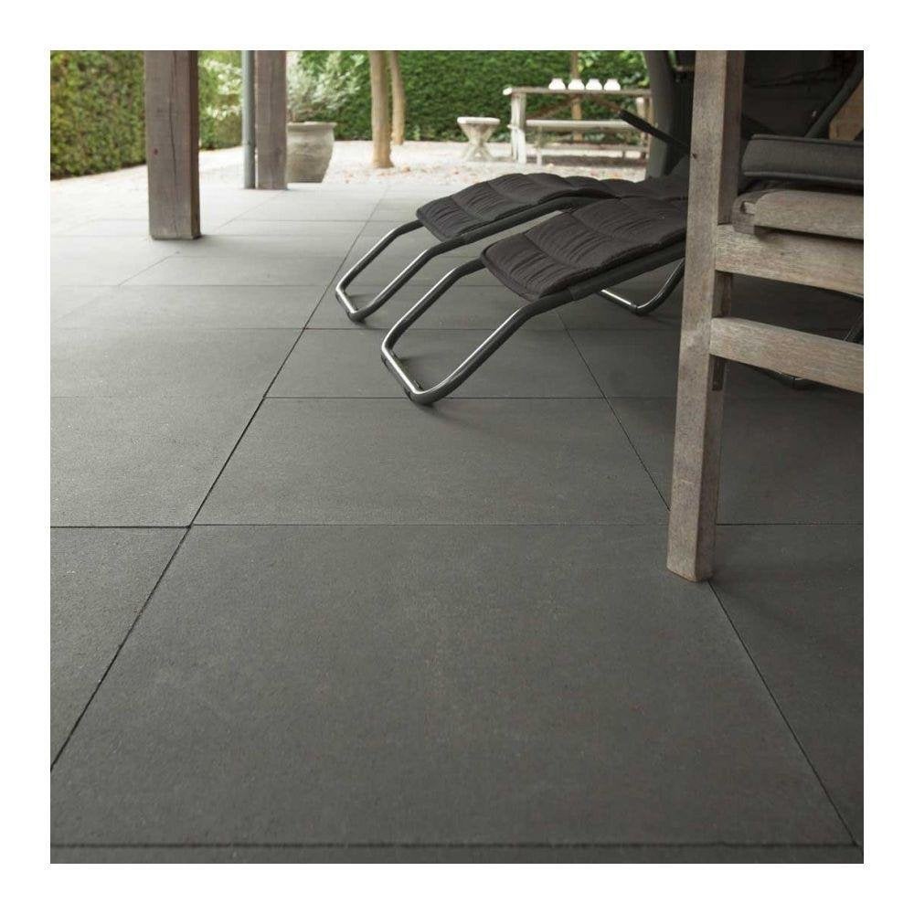 Designtegel , terrasstegel, antraciet 60x60, goedkoop, Tuin en Terras, Tegels en Klinkers, Ophalen of Verzenden, Nieuw, Beton