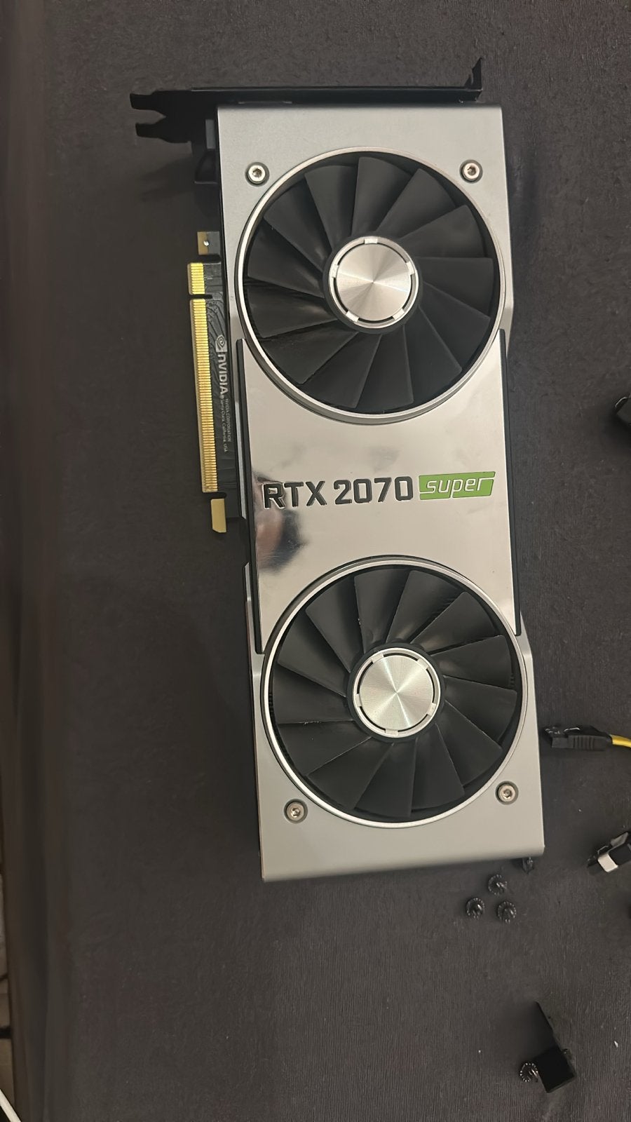 Nvidia GeForce RTX 2070 Super Videokaart, PCI-Express 3, GDDR6, Ophalen of Verzenden, Zo goed als nieuw