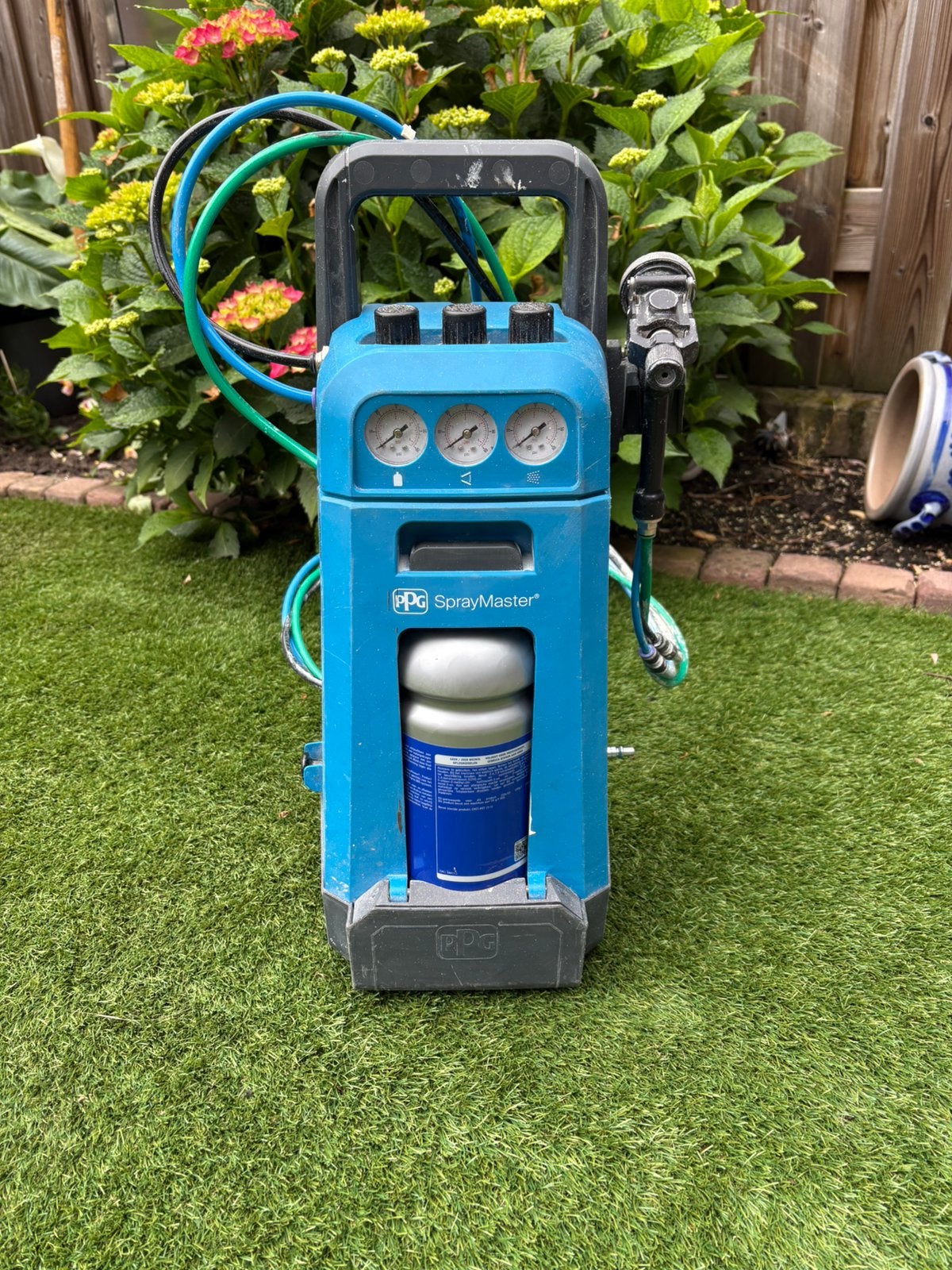 Spraymaster  prof verfspuit verf spuit, Ophalen of Verzenden, Gebruikt, Verfspuit of Verfpomp