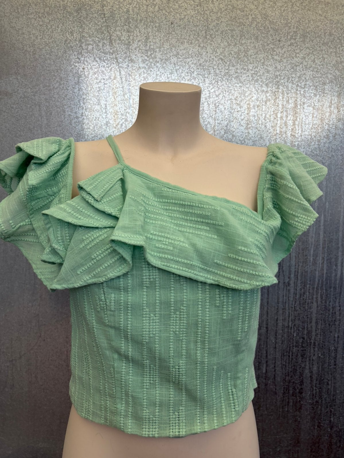 Iro Adanna top fr40 L €235 aqua, Maat 38/40 (M), Blauw, Ophalen of Verzenden, Zo goed als nieuw