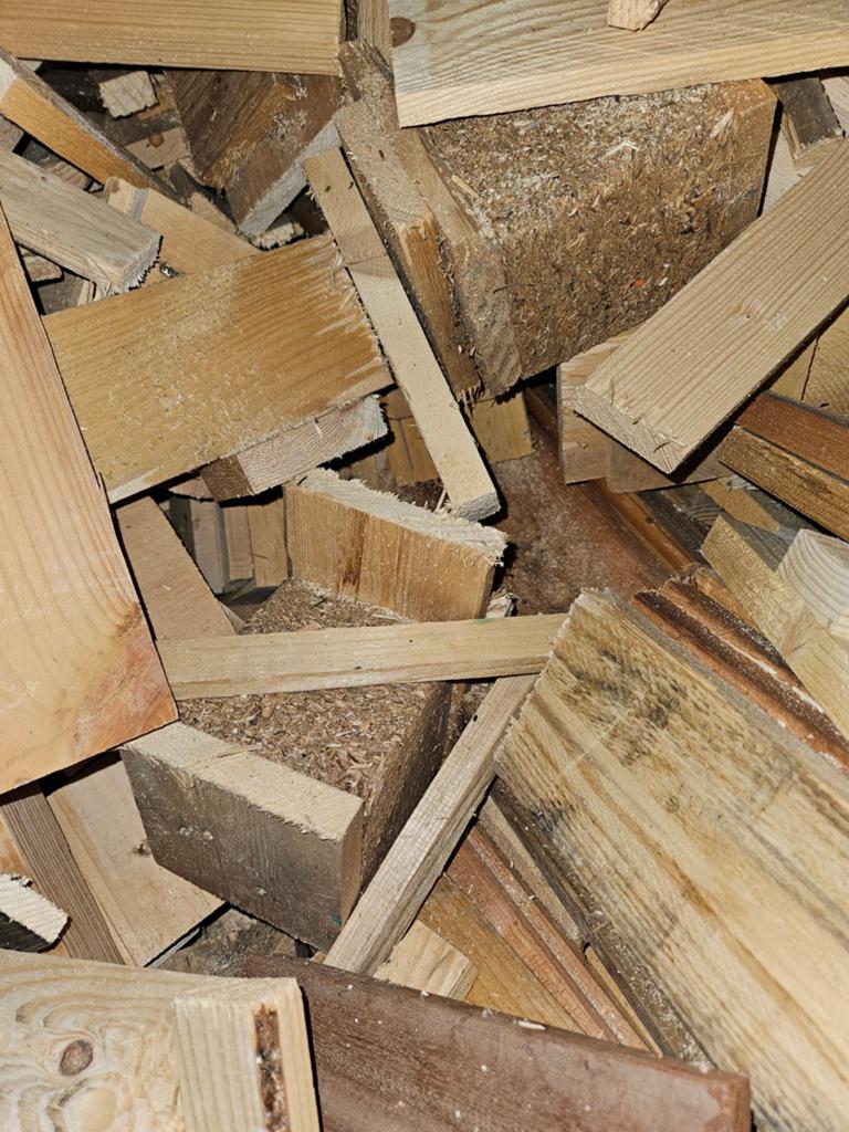 Haardhout,  brandhout, vuren van gezaagde pallets, Tuin en Terras, Haardhout, 6 m³ of meer, Ophalen, Overige houtsoorten, Blokken
