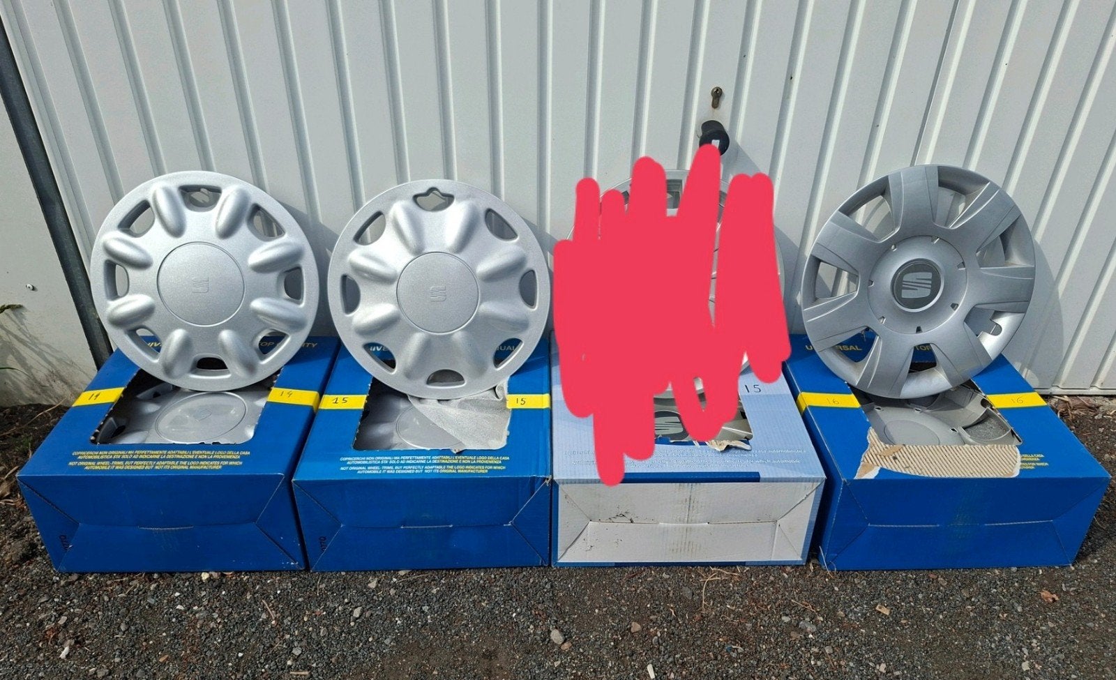 Wieldoppen Seat 14 / 15 / 16 inch, Ophalen of Verzenden, Nieuw