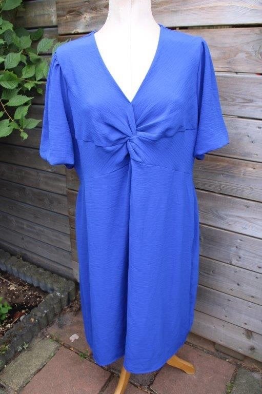 Jurk blauw Paprika mt t4 (50) Vaste prijs, Kleding | Dames, Blauw, Maat 46/48 (XL) of groter, Ophalen of Verzenden, Zo goed als nieuw