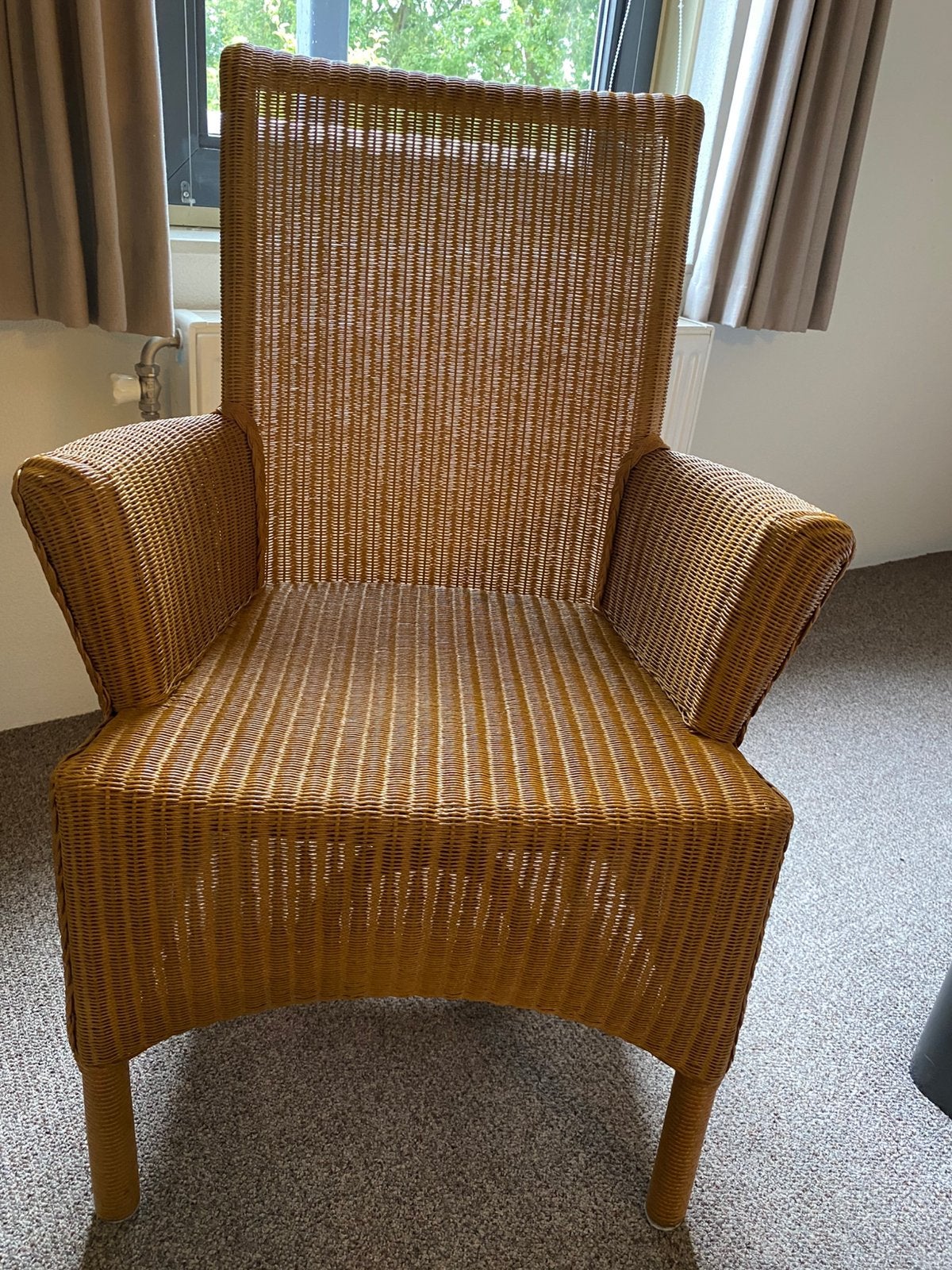 Lloyd Loom stoel, Ophalen, Minder dan 75 cm, Riet of Rotan, Zo goed als nieuw