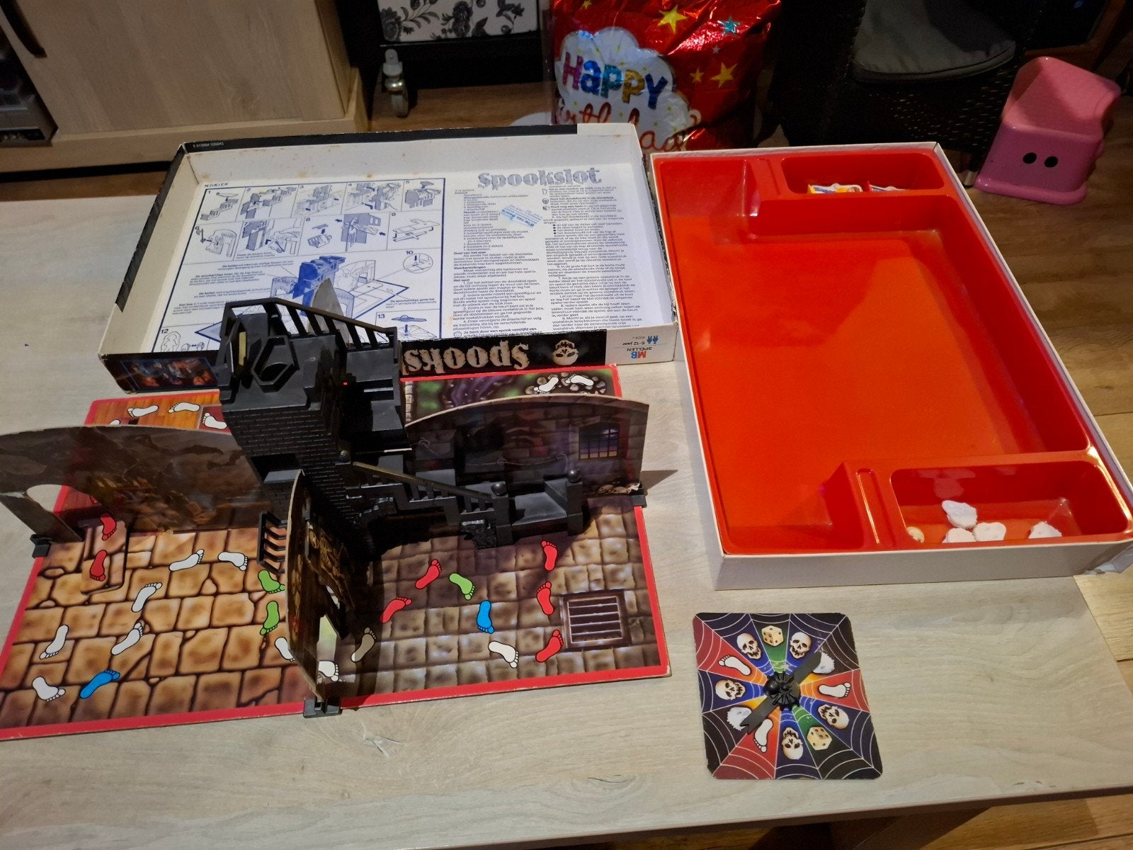 Spookslot MB Spellen - Het griezelspel met veel actie, Ophalen of Verzenden, Mb, Nvt, Nvt