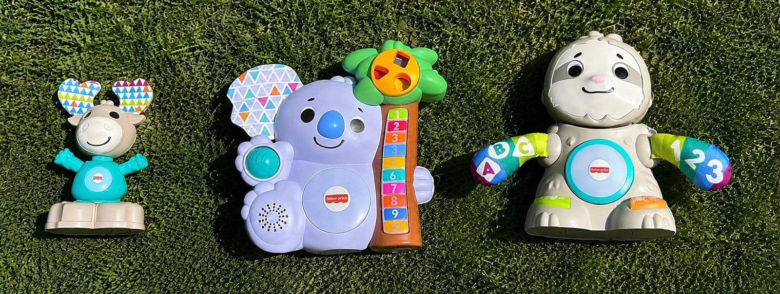Set van 3 Fisher Price Linkimals, Ophalen of Verzenden, Zo goed als nieuw, Speelset, Met licht