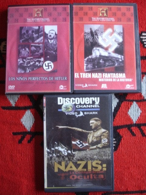 3 DVD's Het Derde Rijk (Nat. Geographic), nieuw, box-editie!, Vanaf 16 jaar, Oorlog of Misdaad, Spaans, Ophalen of Verzenden
