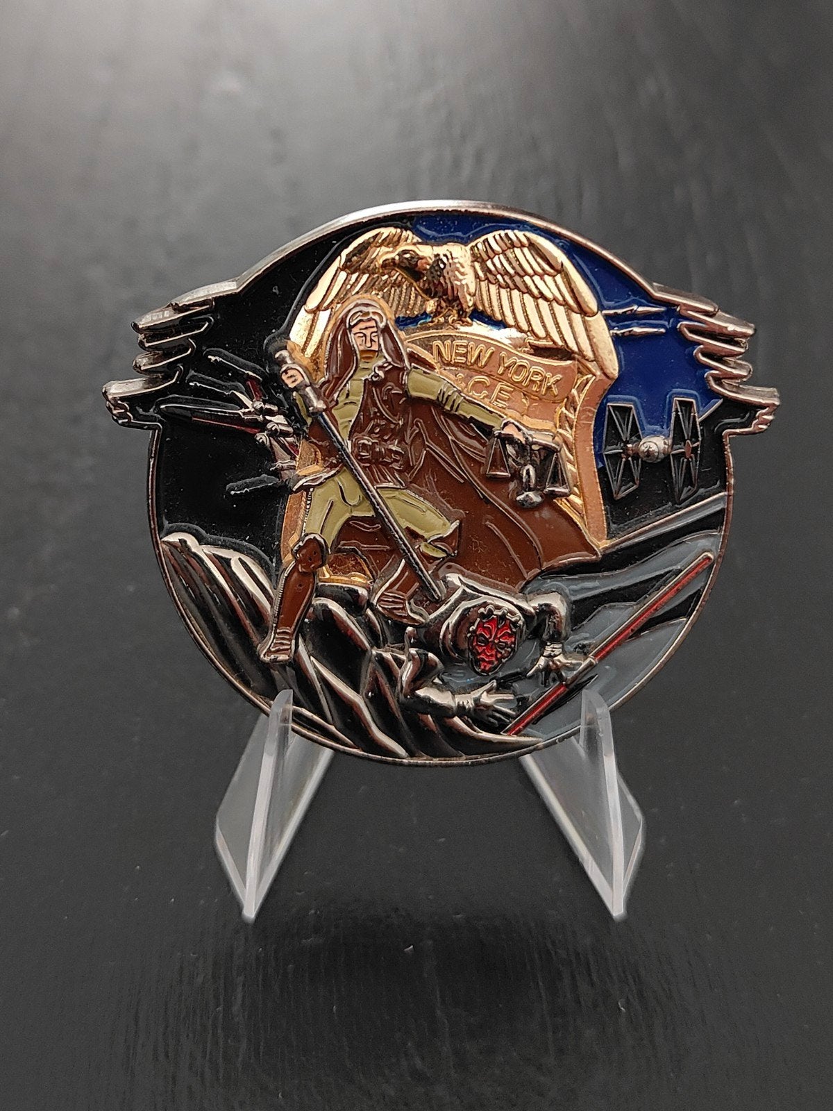 Challenge Coin Politie USA - Star Wars / Aartsengel, Ophalen of Verzenden, Overige soorten, Amerika, Embleem of Badge