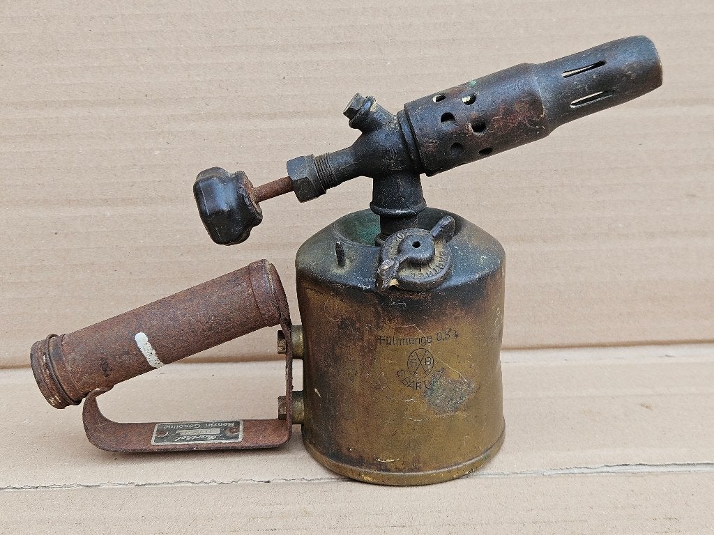 Antieke benzinebrander / verfbrandertje Lot nr. 16, Ophalen of Verzenden