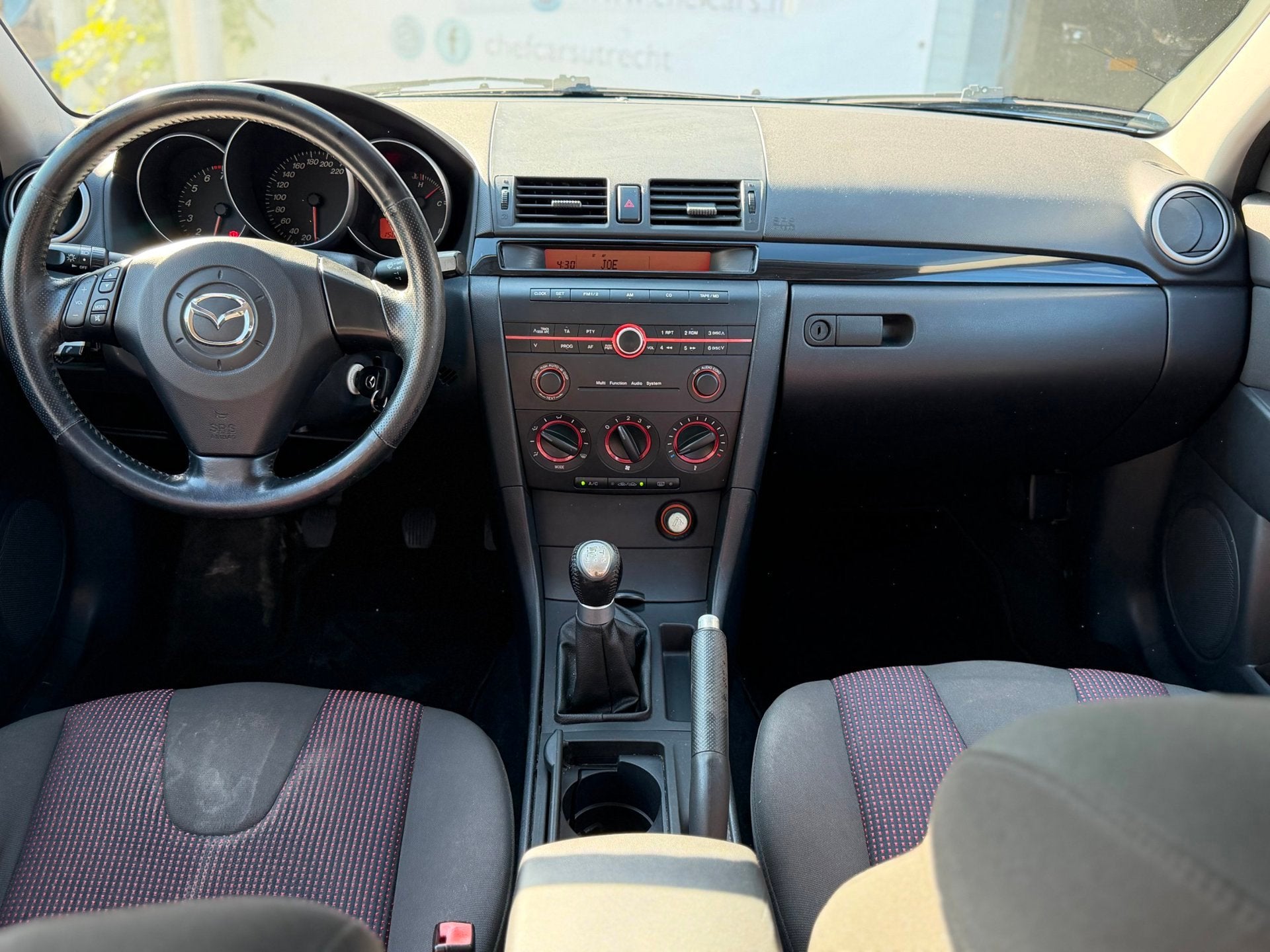 Mazda 3 Sport 1.6|NAP|APK|AIRCO|PDC|5D|NIEUWEBEURT|3EIGENAAR, Auto's, Voorwielaandrijving, 1160 kg, Stof, Gebruikt