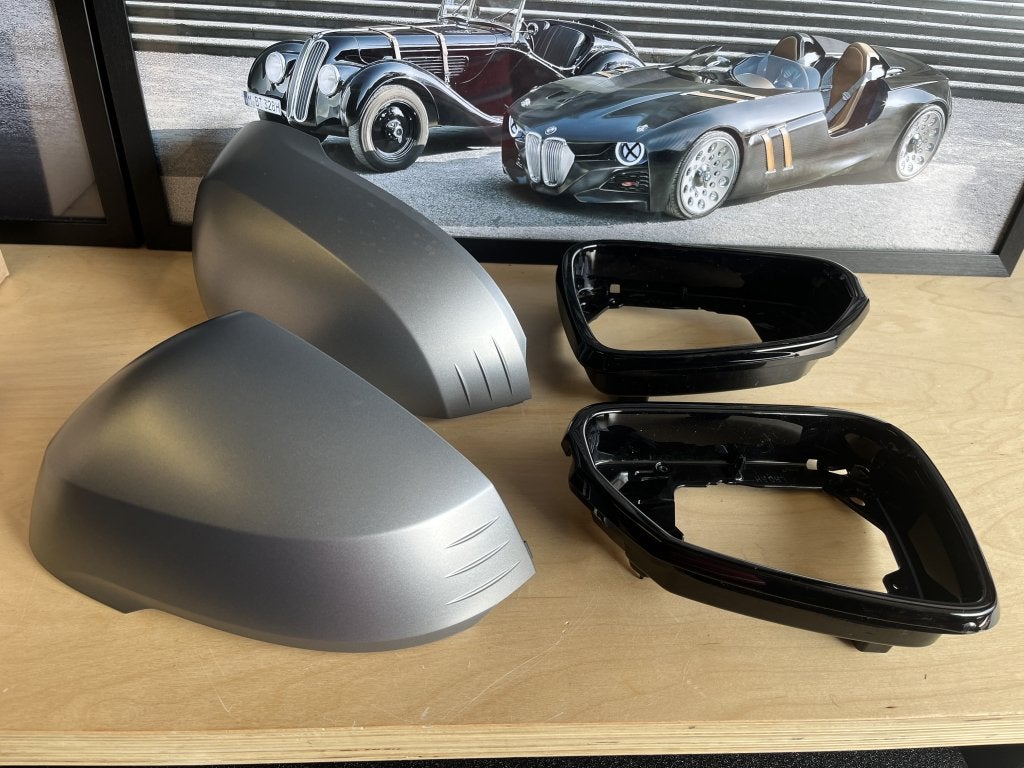 Orig. spiegelkappen voor BMW 1 serie F70 / 2 serie F74 gc, Auto-onderdelen, Spiegels, BMW Germany, Nieuw, Ophalen of Verzenden