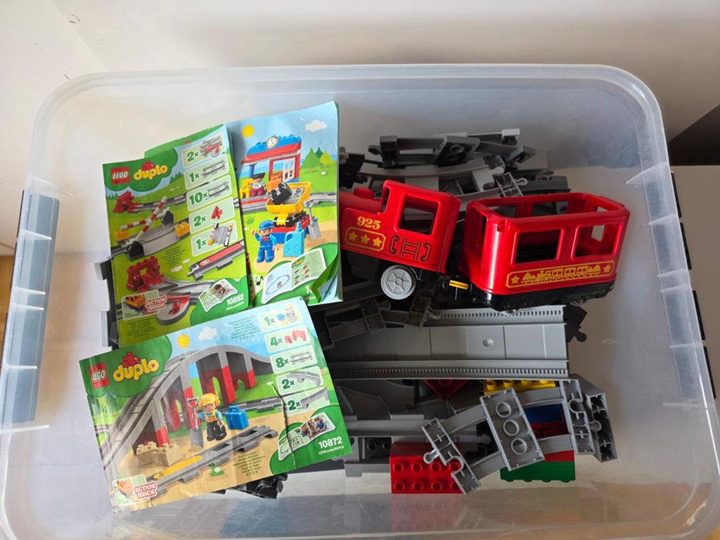 Duplo trein, Ophalen, Zo goed als nieuw, Duplo