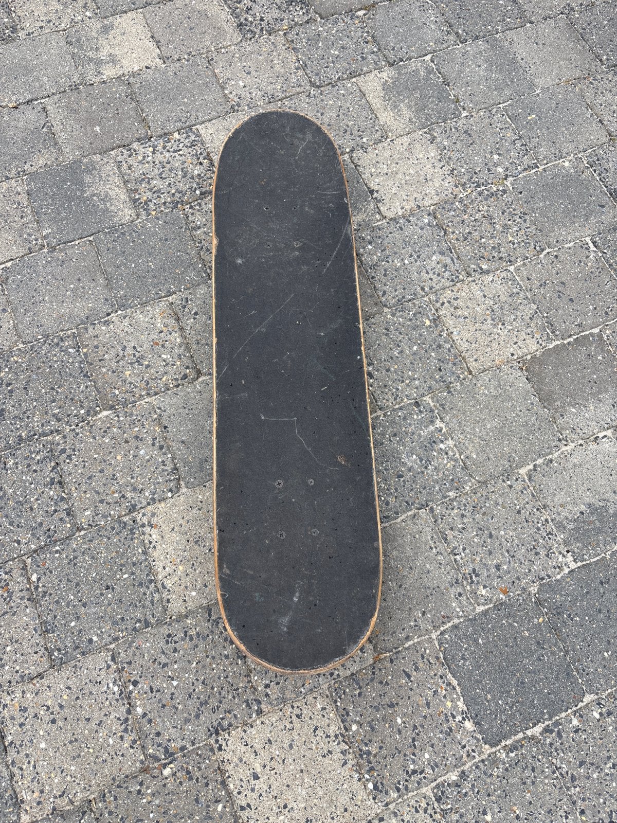Gebruikt Skateboard met Bliksem Design, Ophalen, Gebruikt, Skateboard