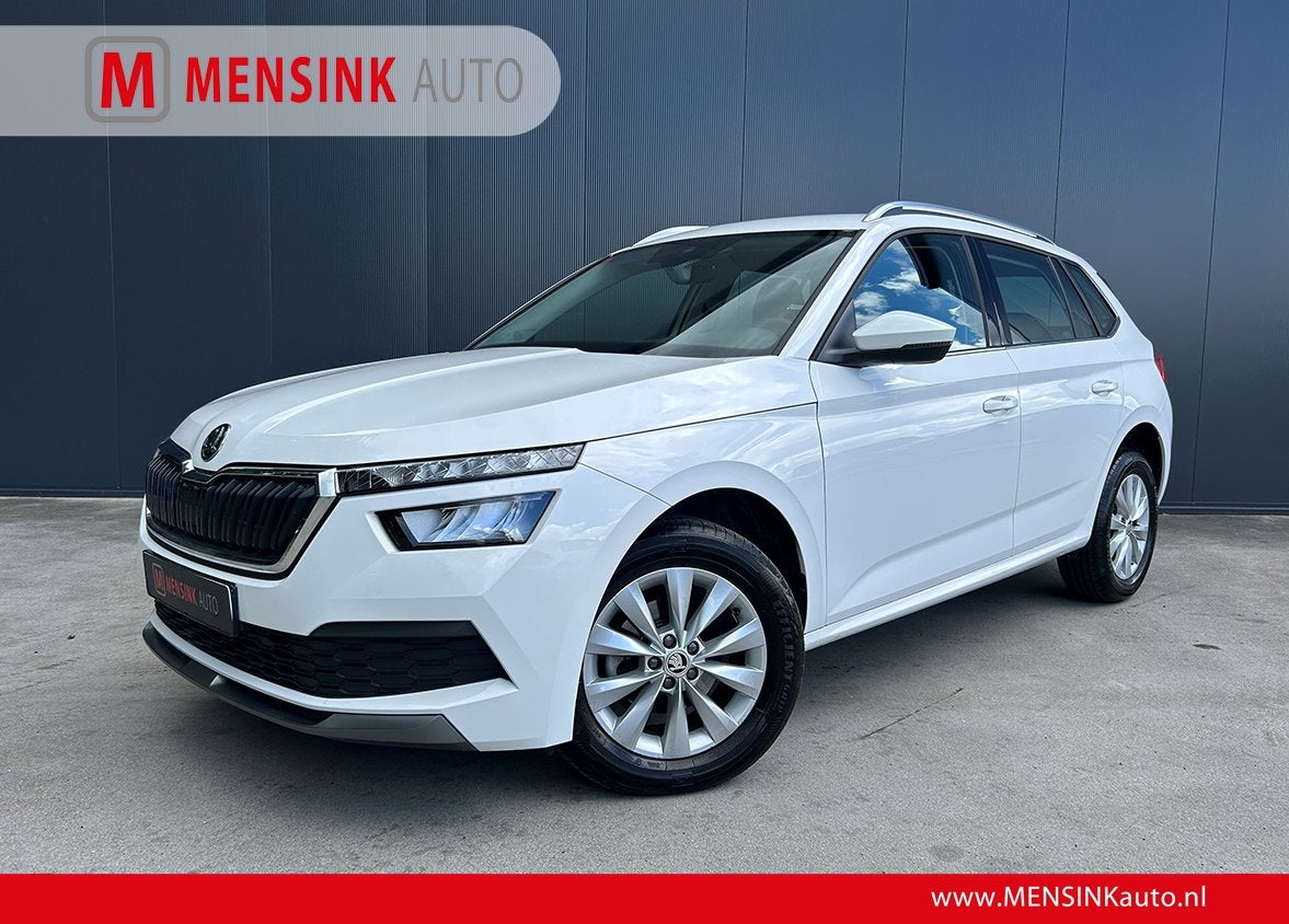 Skoda Kamiq 1.0 TSI AUTOMAAT Ambition 1e EIGENAAR VIRTUAL CO, Gebruikt, Wit, 3 cilinders, Kamiq