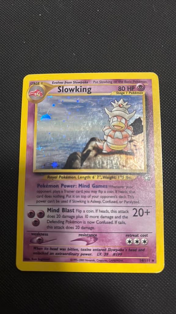 Slowking, Ophalen, Zo goed als nieuw