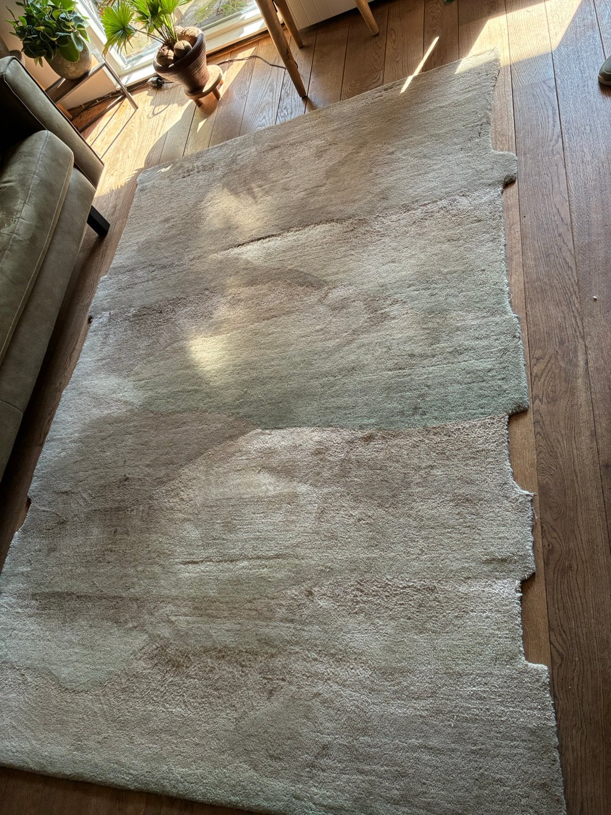 Vloerkleed, Huis en Inrichting, Ophalen, Gebruikt, Beige, 150 tot 200 cm