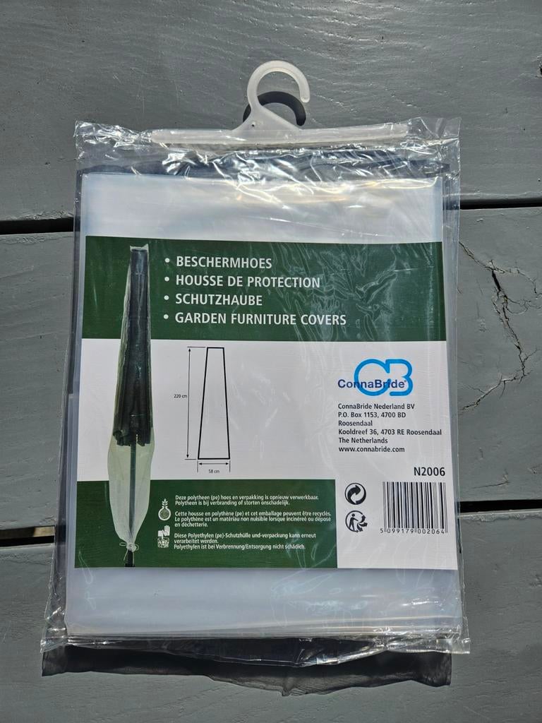 Parasolhoes nieuw,, Ophalen of Verzenden, Nieuw, Minder dan 1 meter, Parasolvoet