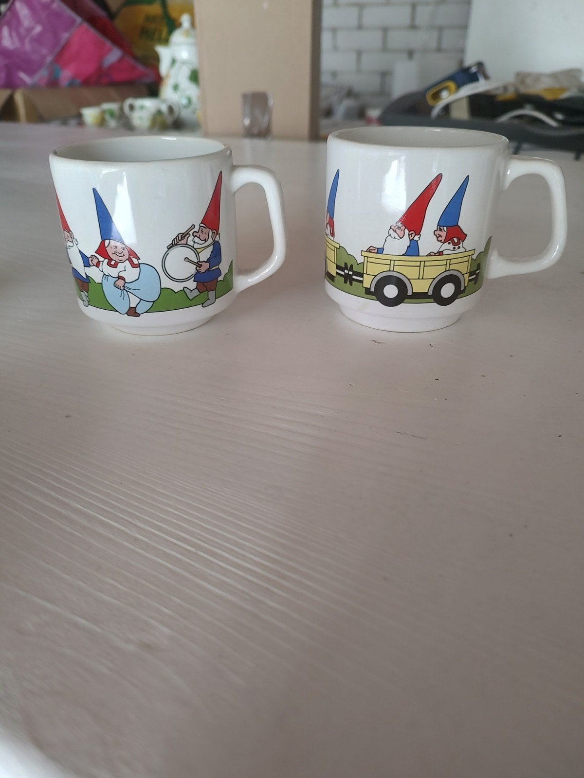 Vintage Kabouter David mokken uit 1988 - Set van 2, Ophalen of Verzenden, Zo goed als nieuw