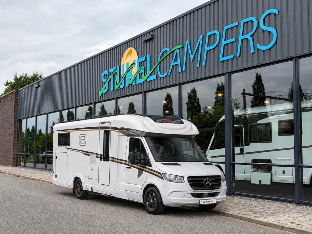 Carthago C-Tourer T 143 LE MERCEDES-BENZ 2027, Caravans en Kamperen, Automaat, Winterisolatie, Ringverwarming, Tot en met 2