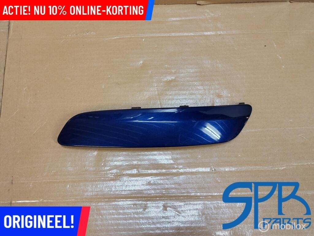 BUMPER SIERLIJST LINKSVOOR GOLF 5 GTI VARIANT JETTA 5 BLAUW, Gebruikt, VOLKSWAGEN, Volkswagen, Ophalen of Verzenden