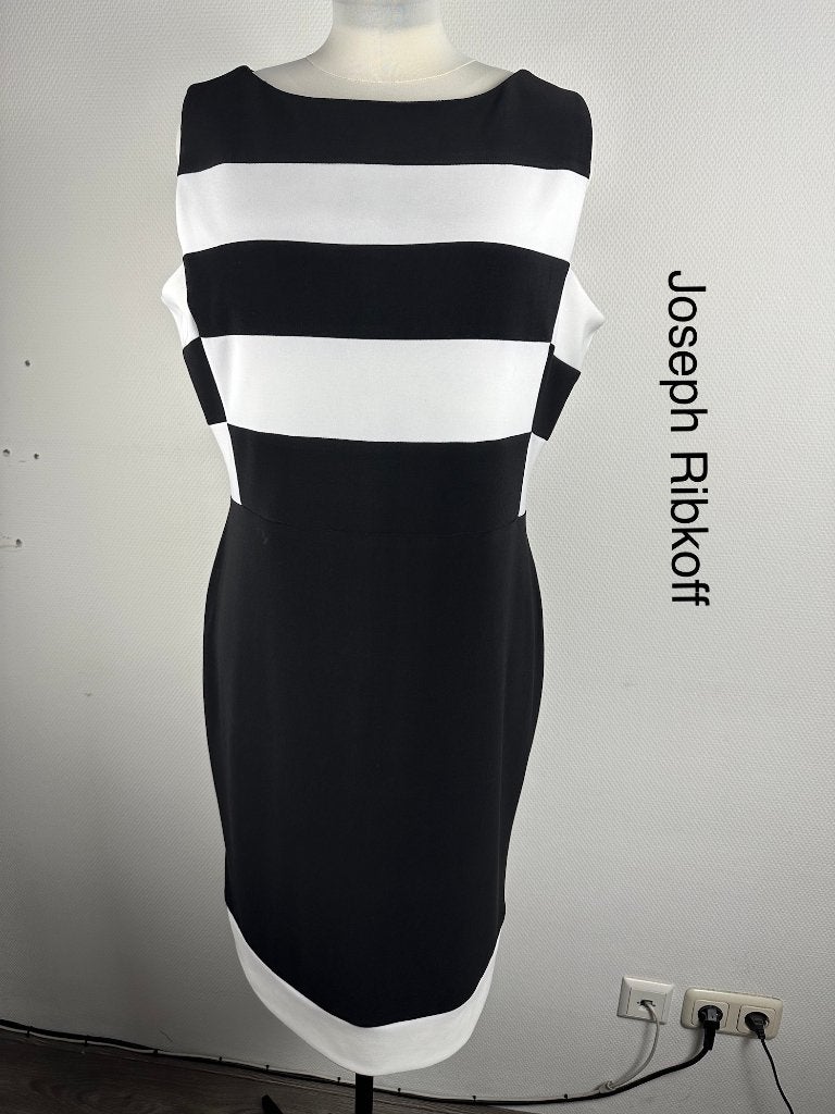 Joseph Ribkoff Jurk  (mt: 46) 22,6/552, Joseph Ribkoff, Joseph Ribkoff, Zwart, Maat 46/48 (XL) of groter