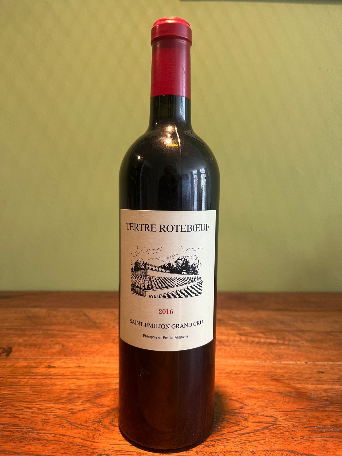 Tertre Roteboeuf 2016 Saint-Emilion Grand Cru, Verzamelen, Ophalen, Frankrijk, Nieuw, Rode wijn