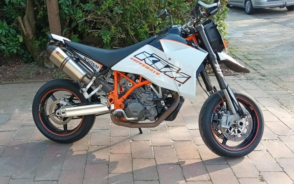 Zeer mooie KTM 950 Supermoto te koop, Motoren, Motoren | KTM, 2 cilinders, Sportuitlaat, Motorrijbewijs A, Particulier