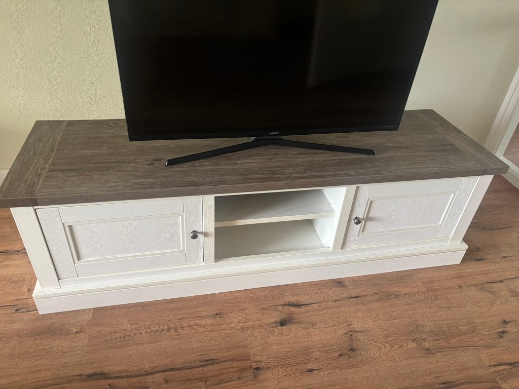 TV meubel + salontafel, Ophalen, 100 tot 150 cm, Zo goed als nieuw, Minder dan 100 cm