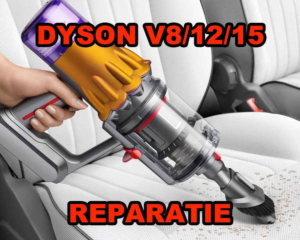 Dyson reparatie – V8 V10 V11 V12 V15 – snel en vakkundig, Witgoed en Apparatuur, Ophalen of Verzenden, Nieuw, Steelstofzuiger