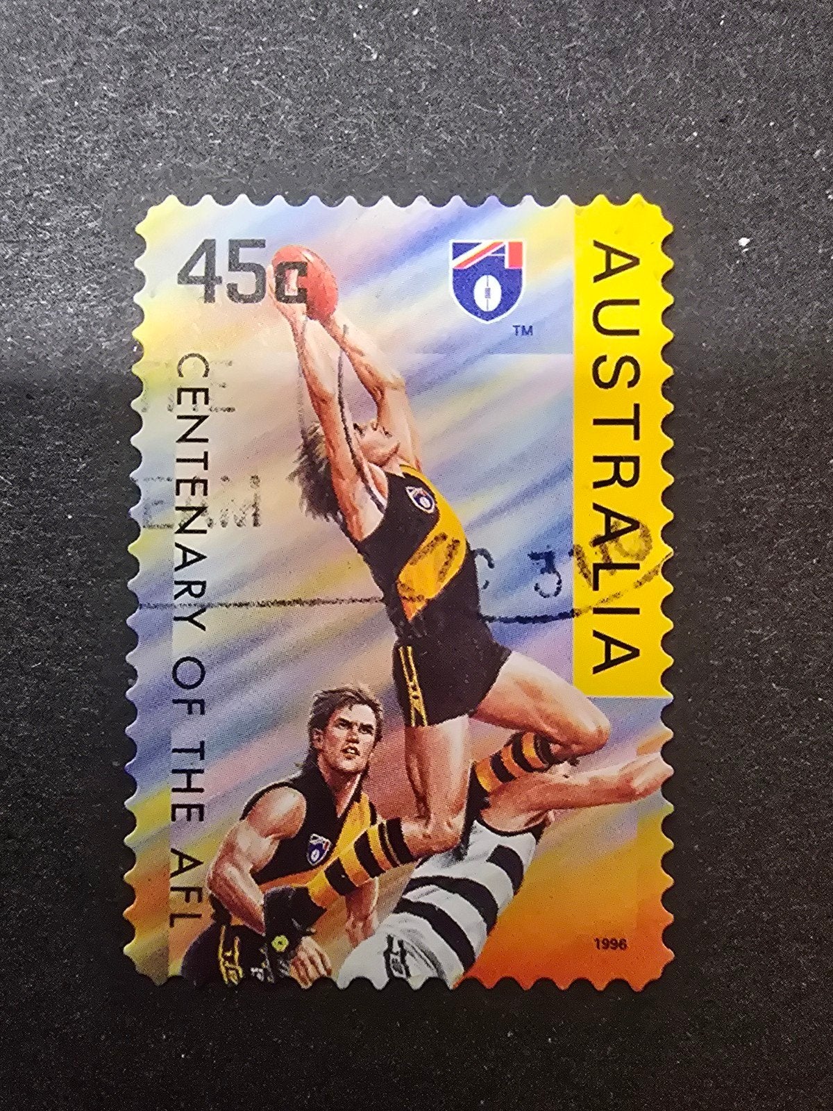 Postzegel Australië 1996 Michel 1565 - Football, Ophalen of Verzenden, Gestempeld