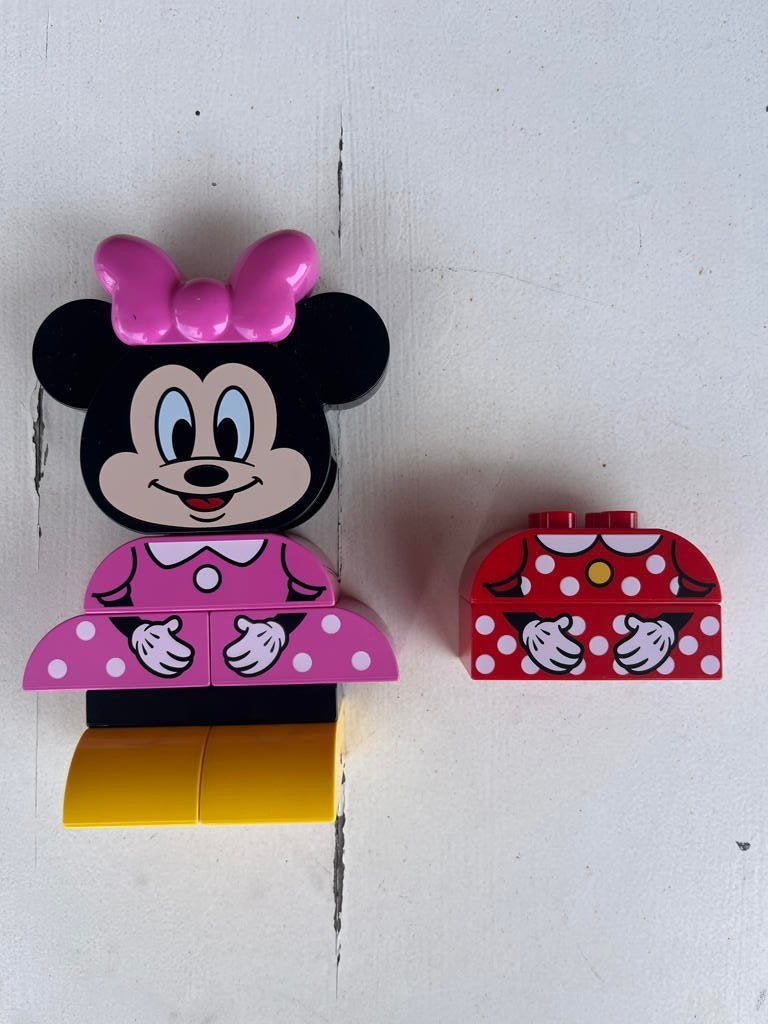 Duplo 10897 Mijn eerste Minnie creatie, Overige thema's, Ophalen of Verzenden, Zo goed als nieuw, Compleet