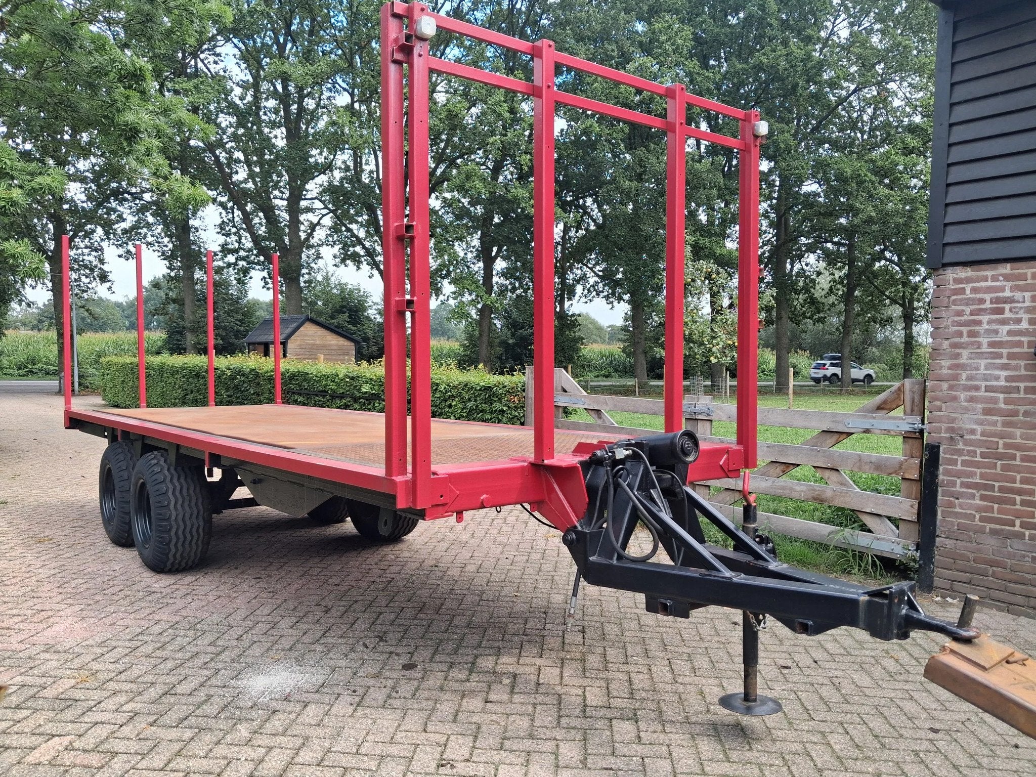 balenwagen ONBEKEND Aanhanger 7m, Zakelijke goederen, Agrarisch | Werktuigen, Overige, Overige typen
