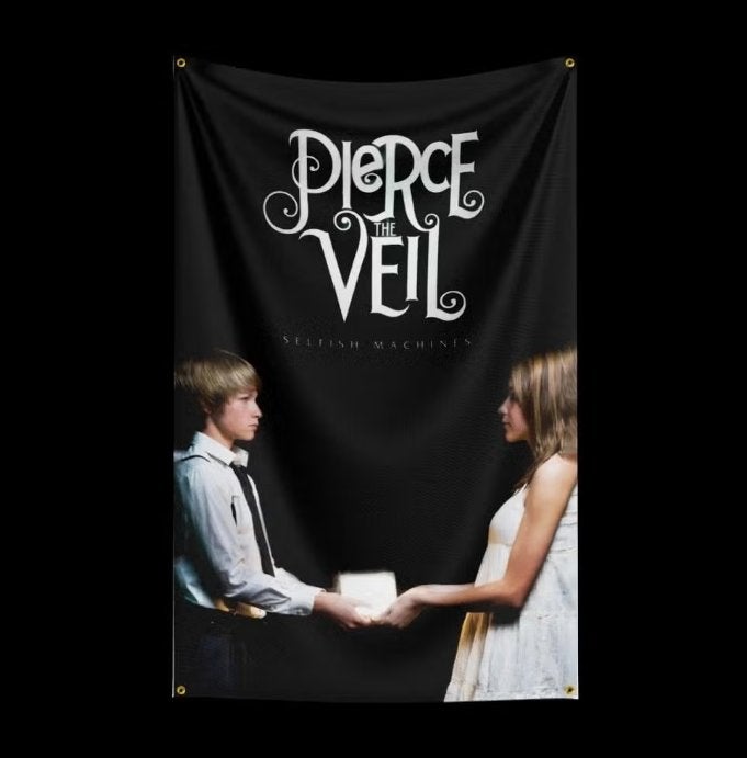 Grote vlaggen Pierce the Veil (150x90cm), Ophalen of Verzenden, Nieuw