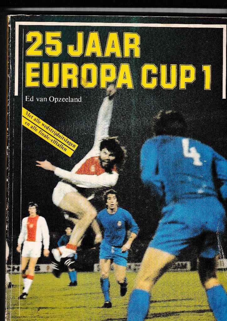 25 jaar Europa cup 1, Boeken, Verzenden, Zo goed als nieuw, Balsport