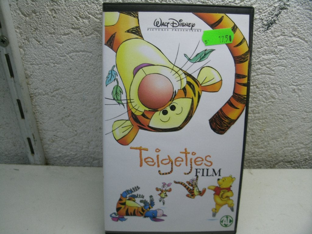 vhs 33a teigertjes film, Cd's en Dvd's, VHS | Kinderen en Jeugd, Vanaf 16 jaar, Ophalen of Verzenden, Zo goed als nieuw